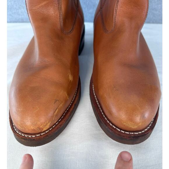 Iron Age Men’s sz 12EEE (extra wide) Leather Campus Pull On Work Boot Steel Toe - Picture 7 of 11